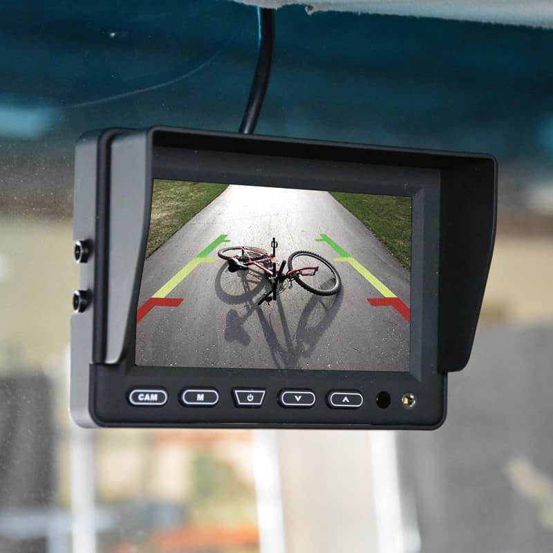 Front Facing View Car Camera with Monitor